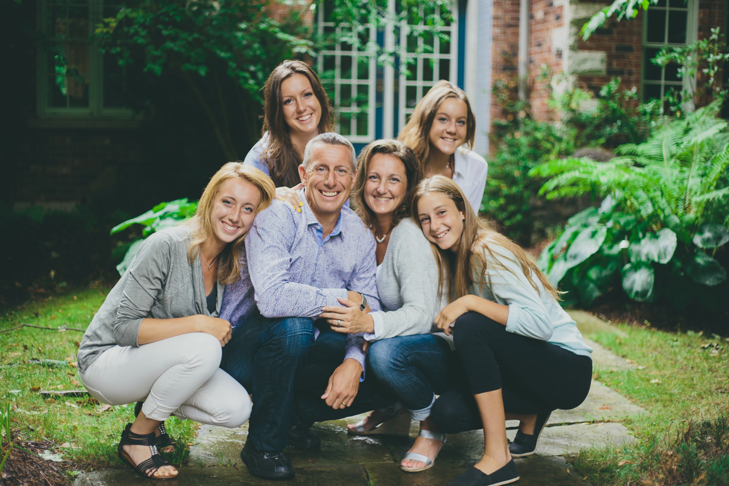 Dr. Mark's Family - Wife and Four Daughters